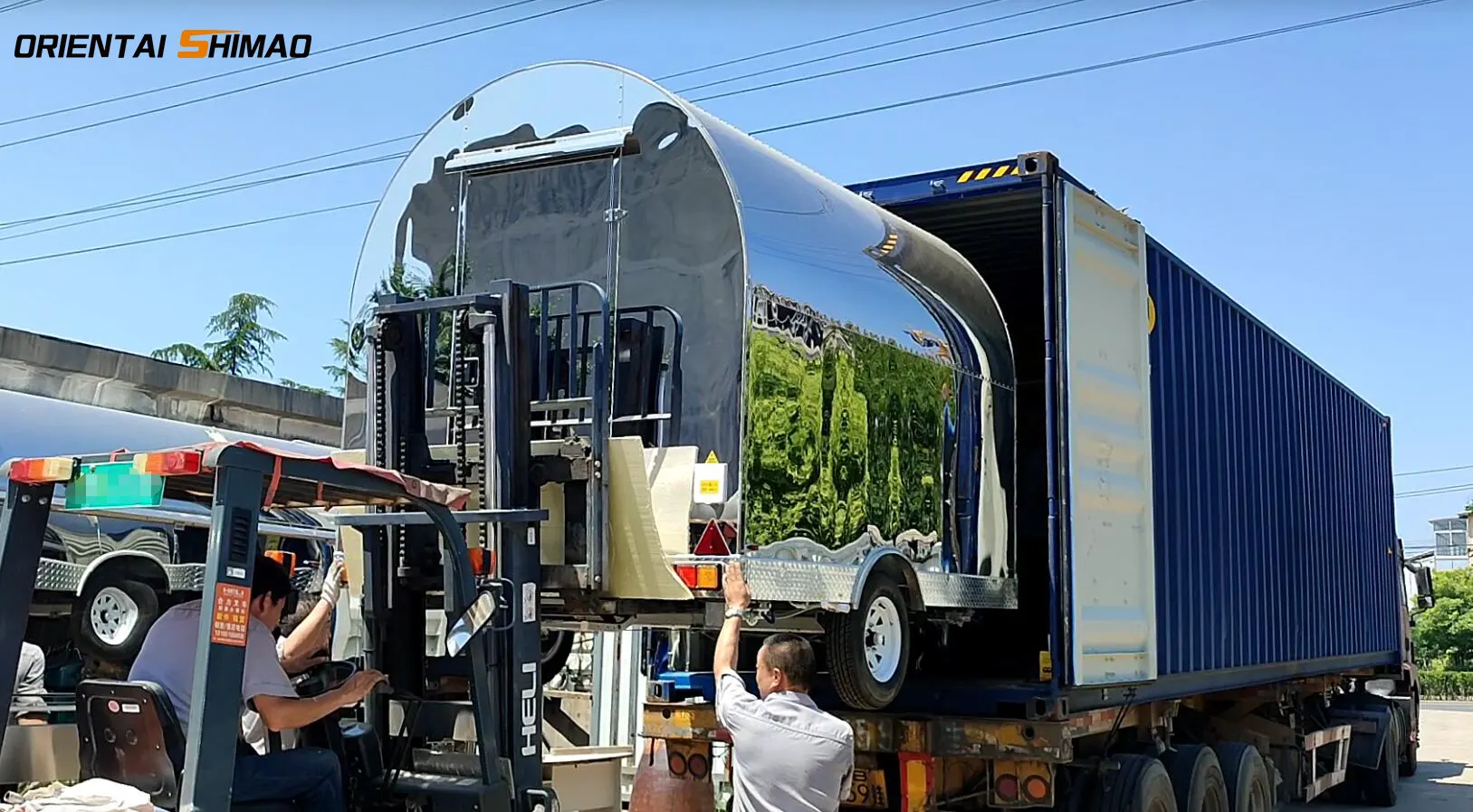 Food Concession Trailers afsendt til Melbourne Australien