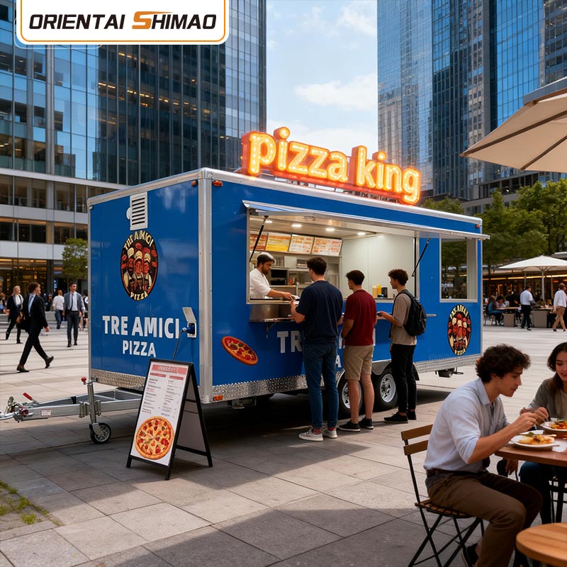 Bbq Food Truck Trailer