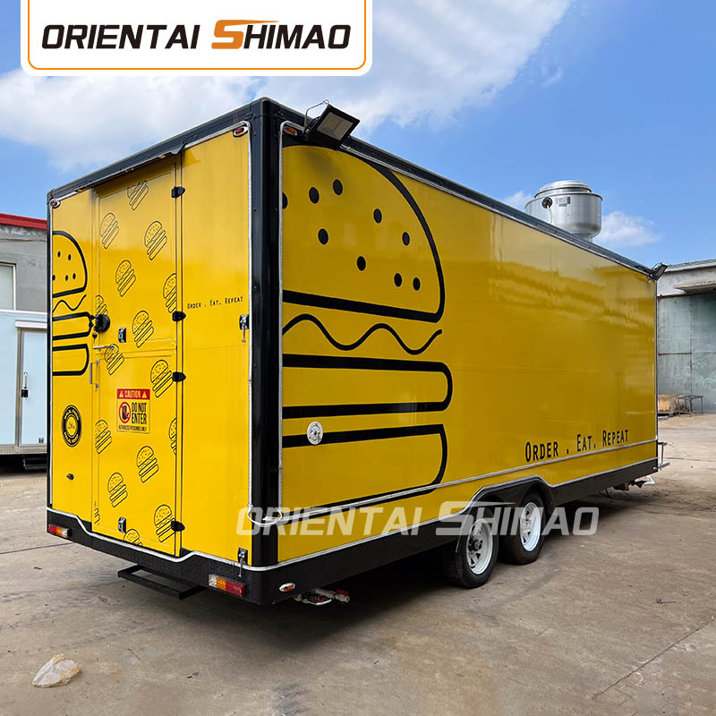 Natmarked BBQ Food Trailer