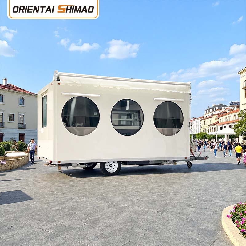 Firkantet madvogn på hjul